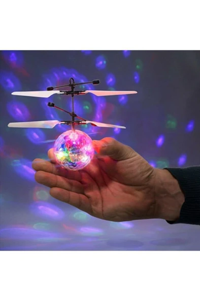 Uj Toys Işıklı Uçan Top UJ3005 - Resim 4