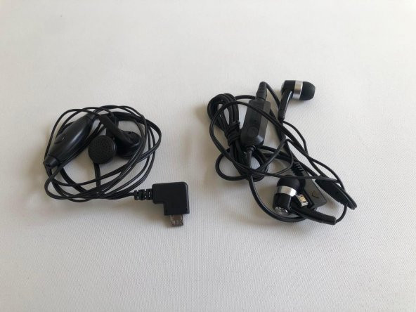 Micro Usb Soketli Kablolu Mikrofonlu Kulaklık - Resim 2
