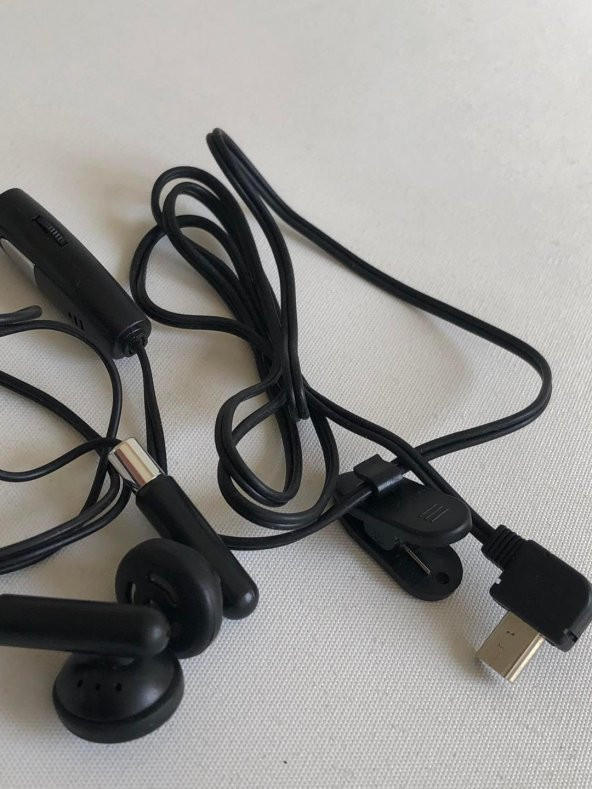 Mini Usb Soketli Kablolu Mikrofonlu Kulaklık - Resim 3