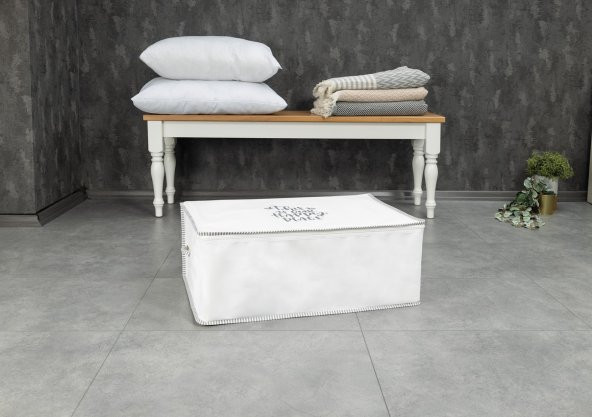 Buti Yatak Altı Baza Hurcu Fermuarlı Düzenleyici İpli Yastık Hurcu 52 x 28 x 22 Cm 104188 ürün görseli 1
