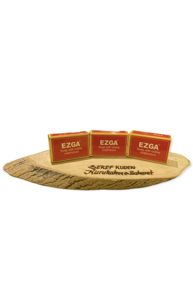 Ezga Kükürtlü Sabun 100 Gr. X 3 Adet skkükürt ürün görseli 1