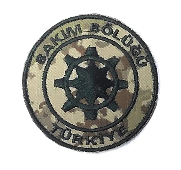 BAKIM TABUR KOMUTANLIĞI KAMUFLAJ PEÇ - Arma - Askeri Patch ürün görseli 1