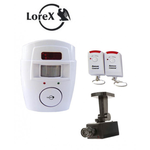 Lorex LR-FCA Caydırıcı Kamera + LR-NG300 Kablosuz Hırsız Alarm Sistemi (LR-NG300+FCA) ürün görseli 1