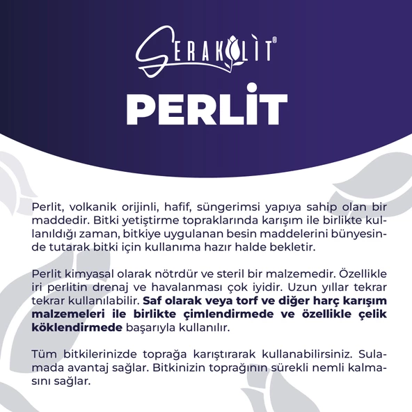 Seralit Perlit - 15 KG - Resim 2
