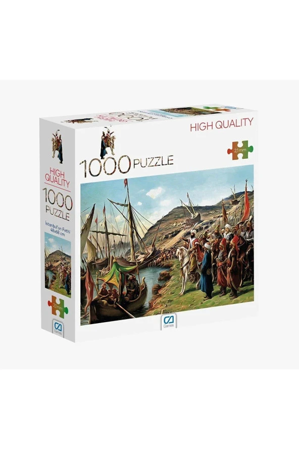 Ca Puzzle 1000 Parça İstanbulun Fethi 1000 Parça Puzzle ürün görseli 1