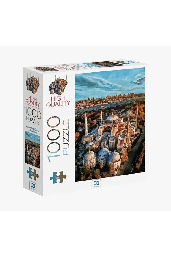 Ca Puzzle 1000 Parça Ayasofya Camii 1000 Parça Puzzle ürün görseli 1