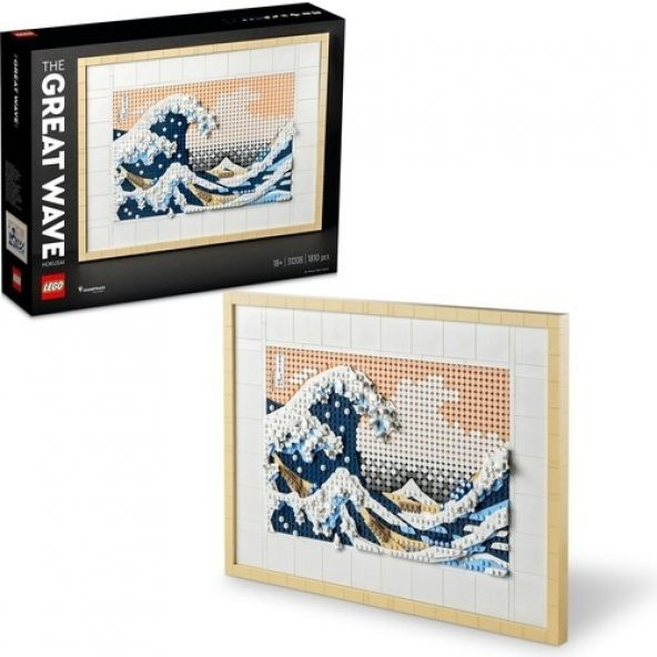 LEGO Art 31208 Hokusai - The Great Wave ürün görseli 1