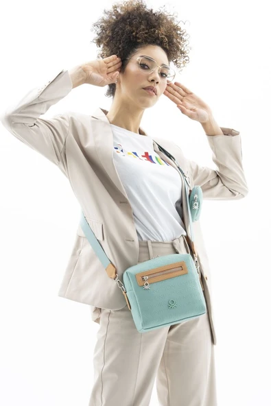 United Colors of Benetton Bnt_631 Turkuaz Çanta ÇANTA ürün görseli 1