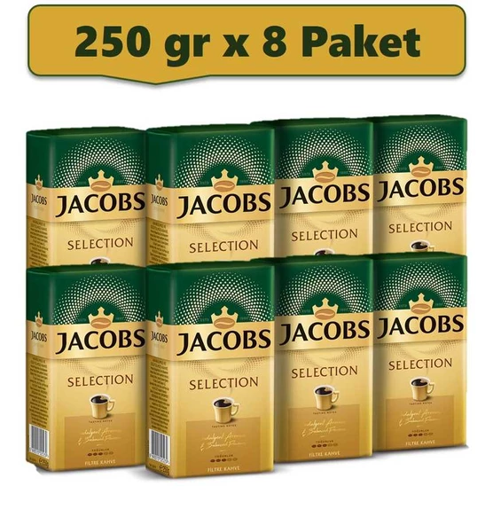 Jacobs Selection Filtre Kahve 250 gr x 8 Adet ürün görseli 1