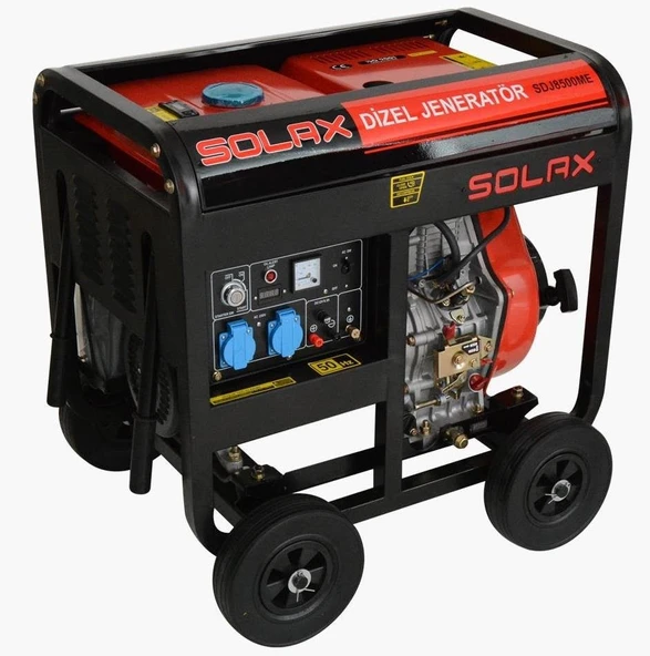 Solax SDJ 8500 ME Dizel Monofaze Marşlı Jeneratör ürün görseli 1