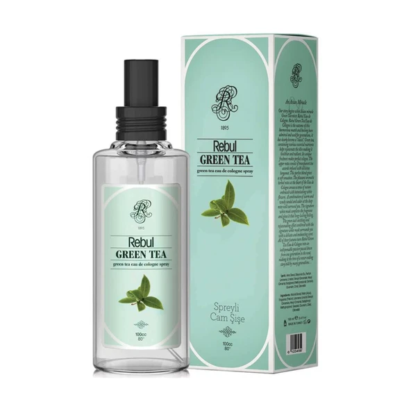 REBUL KOLONYASI GREEN TEA 125ml SPREYLI PET SISE ürün görseli 1