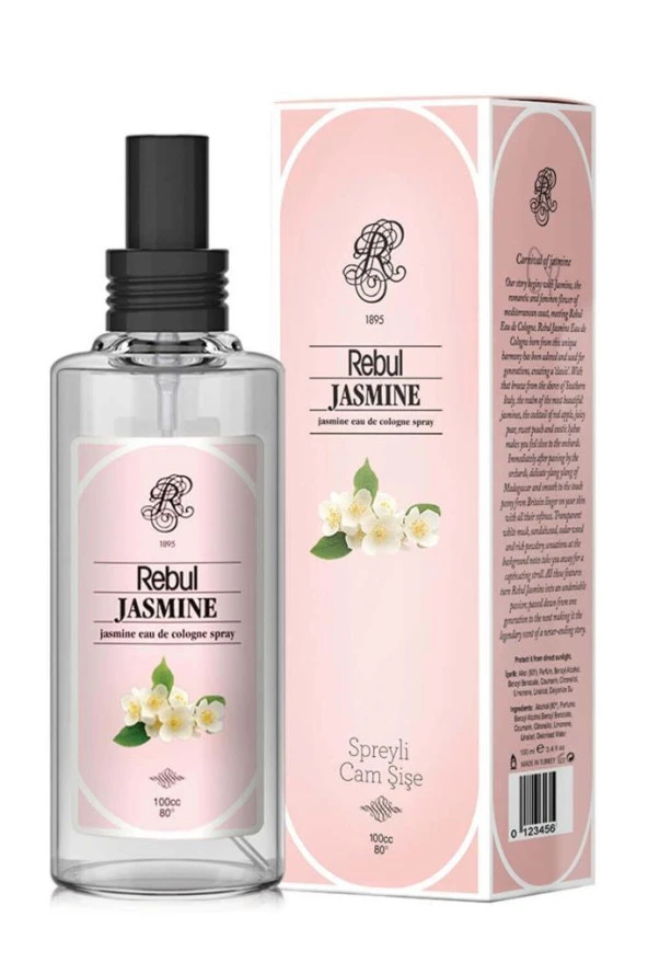 REBUL KOLONYASI JASMINE 125ml SPREYLI PET SISE ürün görseli 1