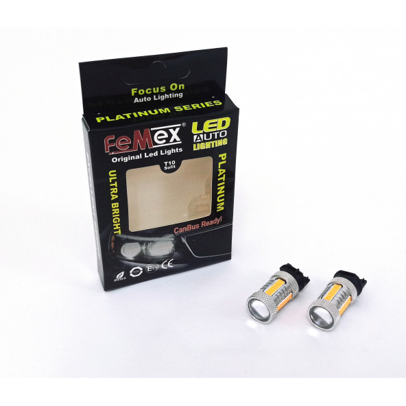 FEMEX PW24W Duy Cree Mercekli Led Ampul Parlak Turuncu ürün görseli 1