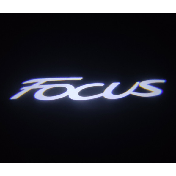 Ford Focus Araçlar İçin Pilli Yapıştırmalı Kapı Altı Led Logo ürün görseli 1