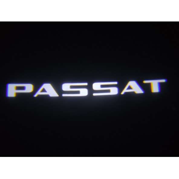 VW Passat Araçlar İçin Pilli Yapıştırmalı Kapı Altı Led Logo ürün görseli 1