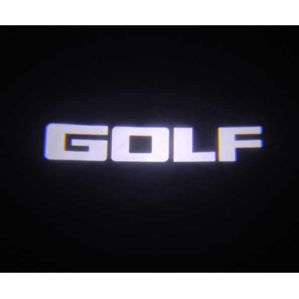 VW Golf Araçlar İçin Pilli Yapıştırmalı Kapı Altı Led Logo ürün görseli 1