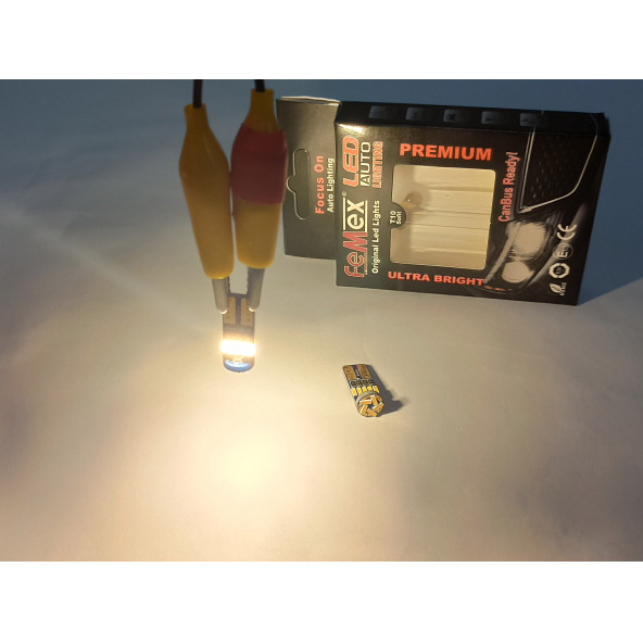 FEMEX Premium 15smd Mini T10 Led Ampul Parlak Gün Işığı ürün görseli 1