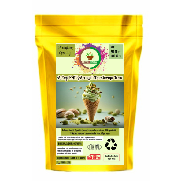 Antep Aromalı Dondurma Karışımı ürün görseli 1
