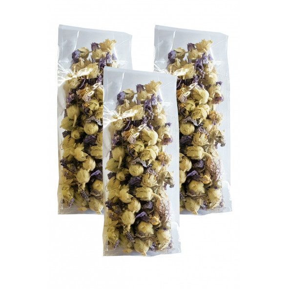 Hatmi Çiçeği Bitkisi 3 Paket Hatmi Çayı Kurutulmuş Hatmi Bitkisi ürün görseli 1