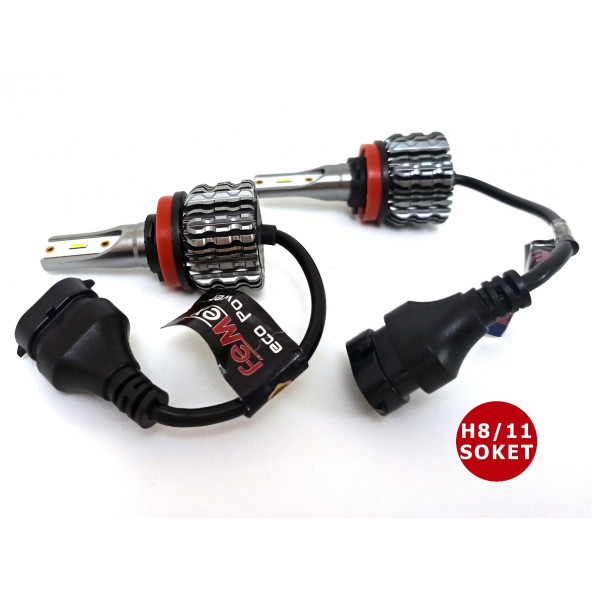 Honda Civic ES7 Led Xenon Sis Far Ampulu FEMEX Eco Power H8 H11 ürün görseli 1