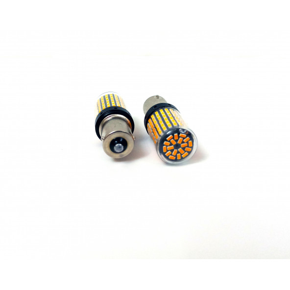 FEMEX Platinum PY21W-1156 BAU15S 150 Tek Duy SİNYAL Led Ampul ürün görseli 1
