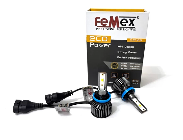 Volkswagen Golf 7 Sis LED Far Ampulu FEMEX EcoPower Seri H8/11 CSP ürün görseli 1