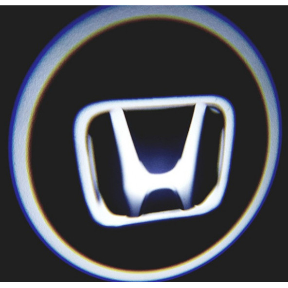 Honda Araçlar İçin Pilli Yapıştırmalı Kapı Altı Led Logo ürün görseli 1