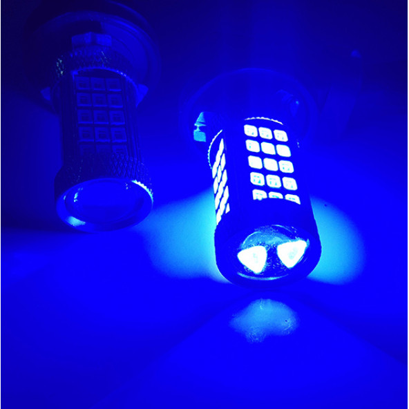 FEMEX H8/11- 9W- SİS FARLARI İÇİN Led Ampul 2835Chip Mavi Renk Mercekli 66Ledli ürün görseli 1