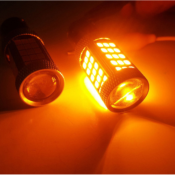 FEMEX Premium PY21W-1156-BAU15S-9W 150 Tek Duy Led Sinyal Ampul Çapraz Tırnaklı ürün görseli 1