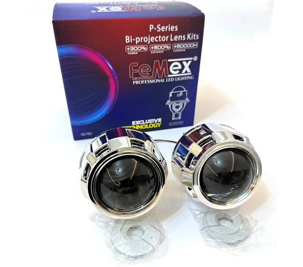 Bi-Xenon Far İçi Mercek 2,5 Inc Far Merceği Led Xenon Uyumlu ürün görseli 1