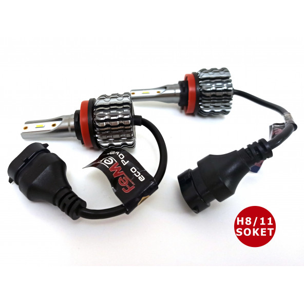Ford C-MAX Led Xenon Sis Far Ampulu FEMEX Eco Power H8 H11 ürün görseli 1