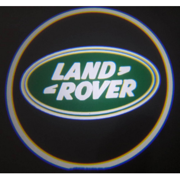 Land Rover Araçlar İçin Pilli Yapıştırmalı Kapı Altı Led Logo ürün görseli 1