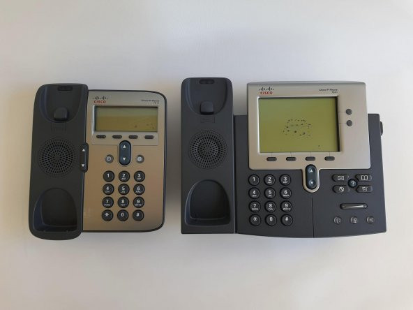 Cisco CP-7911G ve CP-7941G Yedek Parça IP Telefon 2 Adet ürün görseli 1