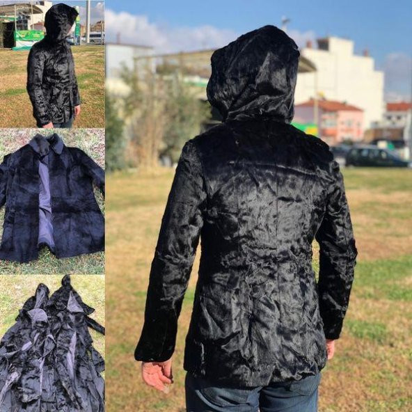 Tavşan Kürkü Kadın Ceket 43 Adet ürün görseli 1