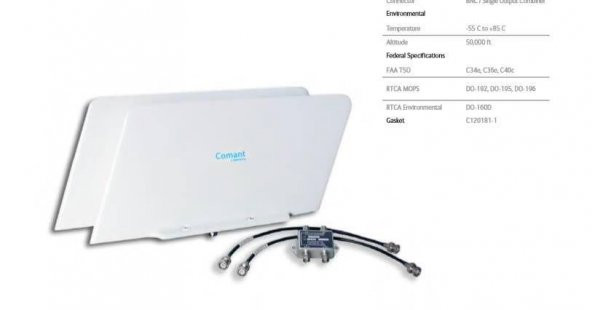 Cobham Comant CI 120 G/S VOR/LOC/GS Navigasyon Anten Seti ürün görseli 1