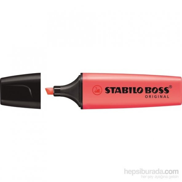 10lu Stabilo Boss Original - Kırmızı ürün görseli 1