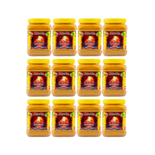 Bozkırlı Çavuşoğlu Odun Ateşinde Kepeksiz Bozkır Tahini 930g x 12 ürün görseli 1