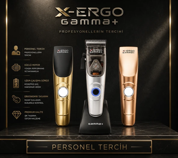 Gamma Plus Gamma X-Ergo Sakal ve Saç Kesme Makinesi ürün görseli 1