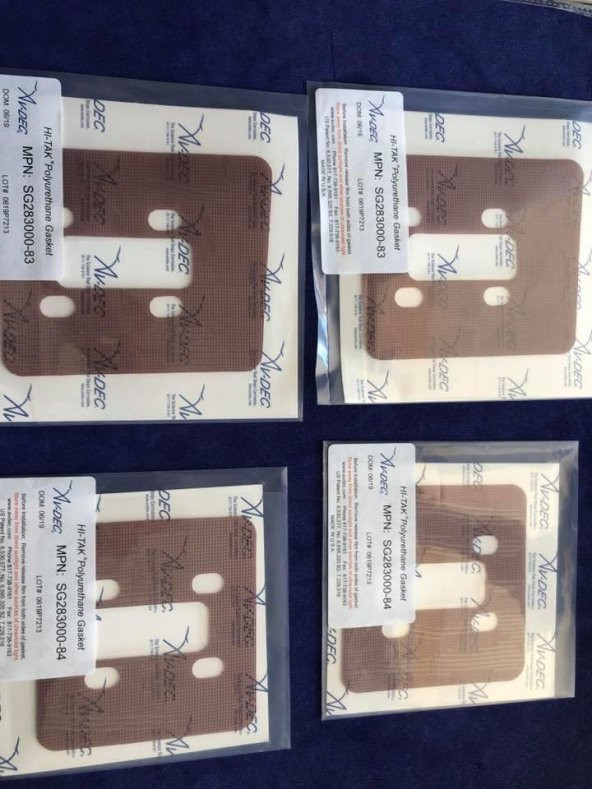 AV-DEC Yüksek Mukavemetli Poliüretan Uçak Contası 4 Adet ürün görseli 1