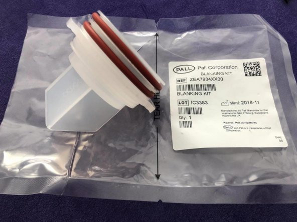 PALL Sıvı Gaz Kaçak Önleme Contalı Kapak 56mm - ZEA7934 Blanking Kit ürün görseli 1