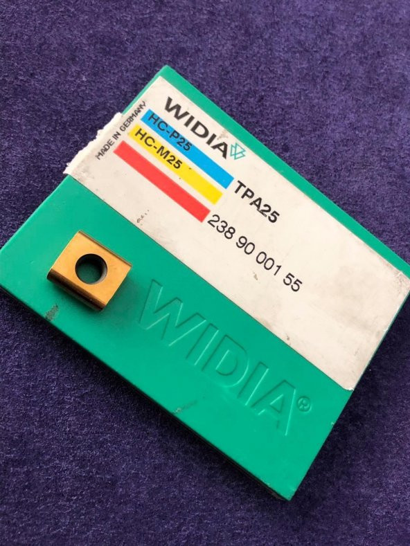Widia TPA25 HC-P25 Freze Tarama Elmas Uç 238 90 001 55 - Torna Elmas Uç ürün görseli 1