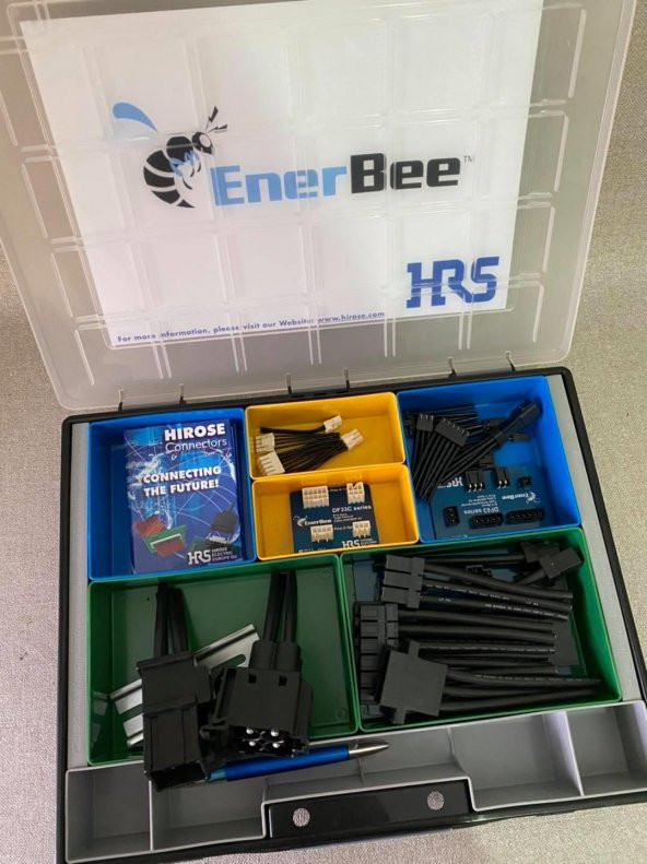 HIROSE EnerBee Kablodan Karta - Kablodan Kabloya Güç Konnektörleri ürün görseli 1