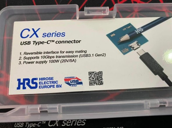 HIROSE CX Serisi Usb Type C Konnektör - Resim 3