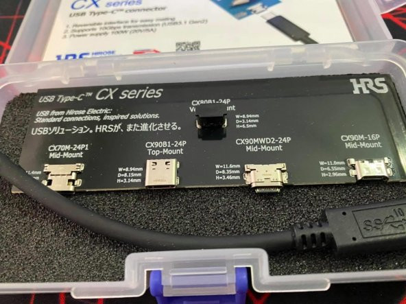 HIROSE CX Serisi Usb Type C Konnektör - Resim 4