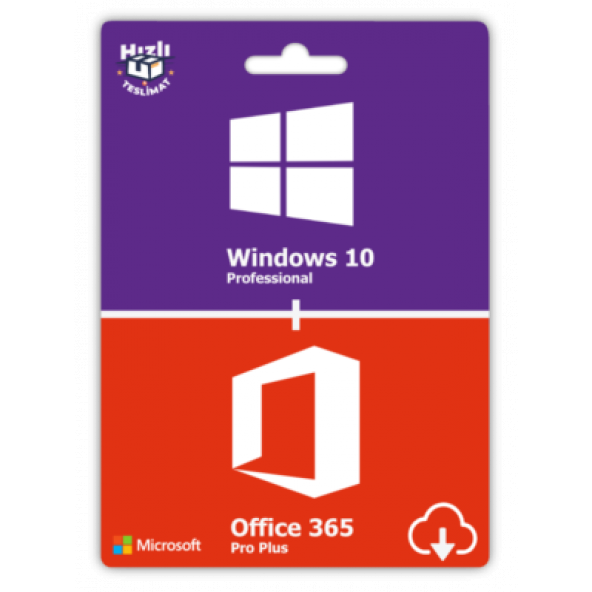 MICROSOFT Windows 10 Pro + Office 365 Pro Plus Hesabı ürün görseli 1