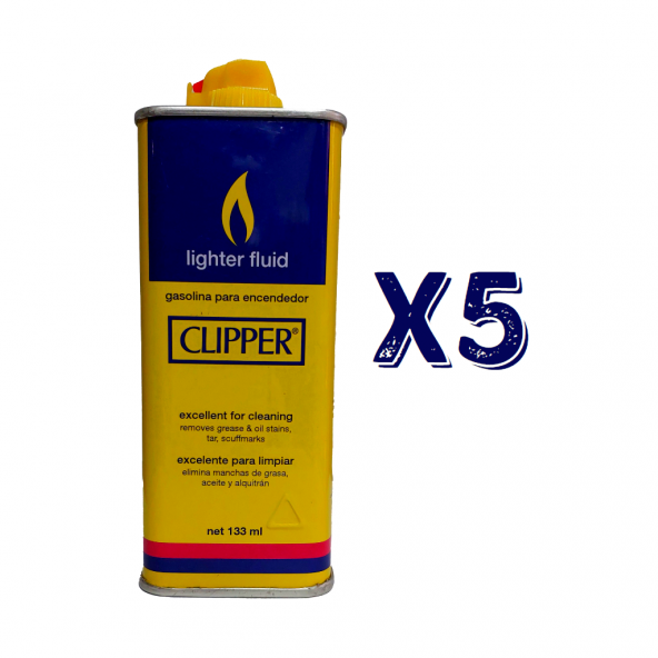 Clipper Çakmak Benzini 133 Ml 5 Adet ürün görseli 1