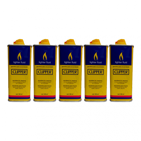 Clipper Çakmak Benzini 133 Ml 5 Adet - Resim 2