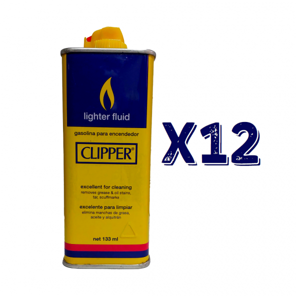 Clipper Çakmak Benzini 133 Ml 12 Adet ürün görseli 1