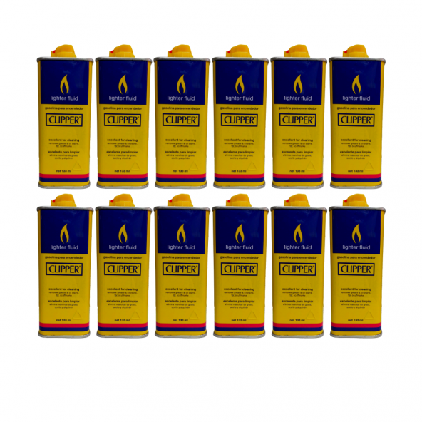 Clipper Çakmak Benzini 133 Ml 12 Adet - Resim 2
