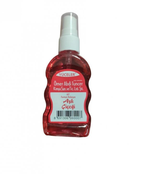 YUCELER ASK CICEGI KOLONYA SPREY 50ml ürün görseli 1